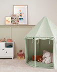 Light green pavilion tent