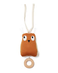 EDVIN rust owl music box