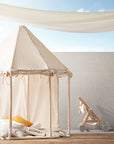 Off-white marquee tent