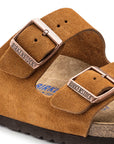 Arizona Soft Footbed Nubuck/Suede Leather - Mink