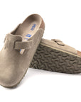 Boston Suede Leather - Faded Khaki
