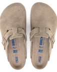 Boston Suede Leather - Faded Khaki