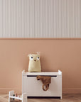 EDVIN green owl plush toy