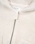 Manteau fourrure beige Play Up, veste d'hiver pour bébé, collection AW26