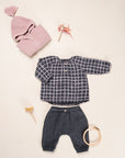 Manteau Beira saumon Play Up, idée cadeau de naissance pour l'automne-hiver 2026
