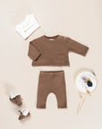 Leggings En Jersey Tufting Play Up, bouton décoratif en noix de coco (détail)