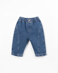 Pantalon En Denim Blue Denim Play Up, coloris denim bleu, pantalon en denim pour bébé