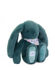 Peluche Lapin Fleurette eucalyptus 25 cm – idéal en cadeau de naissance