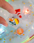 Awesome Autos Light-Up Cubes, pack de 6 cubes lumineux pour le bain