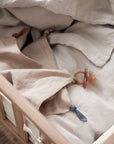 NEO linen knotted handkerchief security blanket