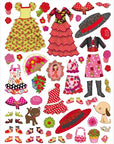 Minimiki - Stickers - Habille Inès en Espagne nouvelle édition