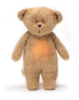 Ourson veilleuse Nature Bio Cappuccino beige Moonie, vue 1 du produit