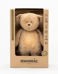 Ourson veilleuse Nature Bio Cappuccino beige Moonie, vue 4 du produit