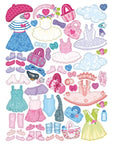 Minimiki - Stickers - Habille Emma à l'Opéra de Paris