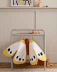 DRESS-UP yellow maxi butterfly