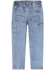 Jaiden Carpenter acid wash denim