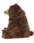 Peluche ours Bizzlestomp Bear Jellycat, marron