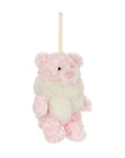 Décoration de noël Leola Bear Winter Warmer Decoration Jellycat, rose clair