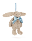 Bashful Beige Bunny Decoration