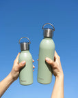 Active Insulated Bottle - Matte - Lime Green - 350ml of sustainable hydration