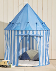 STAR blue striped play tent