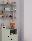 STAR light green 3-tier wall shelf