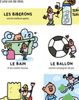 Gazette Papa Champion – livre en tissu qui crépite pour bébé
