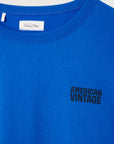 Indigo Loose-Fit Crew Neck T-Shirt