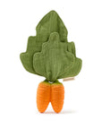 Cathy the Carrot Mini Doudou-Teether