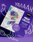 Coloring Poster - Magic College - 100 X 70