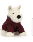 Munro Scottie Dog 'Winter Jumper' Jellycat, photo 5 sur 5
