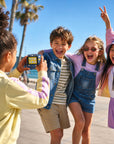 Appareil photo instantané bleu pour enfant Pixismiley Smiley World MOB, vue 2