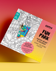 Poster A Colorier - Fun park - 100 X 70