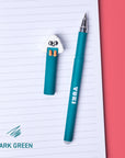Duo de stylos effaçables Pen Buddies Yuki et Bubble OMY, détail du contenu