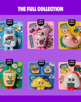Collection complète des 6 mini peluches Sweet Buddies OMY, dont Miky