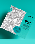 Coloring Poster - Atlas - 100 X 70