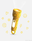 Lampe veilleuse Smiley Glowy Smiley Jaune pour enfant MOB, lampe torche et veilleuse sous licence Smiley World