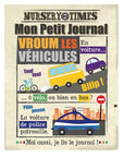 Crinkly Les Véhicules – livre tissu bébé Bayard Jeunesse