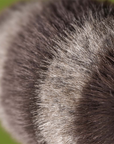 Peluche Trixiwoo Raccoon Jellycat, gros plan sur le pelage gris