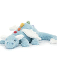 Peluche Sky Dragon Large Jellycat, allongé, vue de face