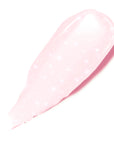 Teinte rose clair nacré du baume à lèvres Inuwet Bunny Christmas parfum sucre d'orge