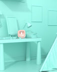 Billy Clock rose MOB, recharge par câble Type-C
