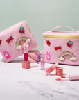 Trousse de toilette enfant Inuwet collection Merry Cherry, vendue vide, à remplir de soins