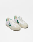 Volley Canvas White Emeraude
