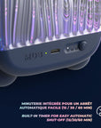 Lampe d'ambiance océan Abyss Wavy Light MOB avec enceinte Bluetooth, vue 5