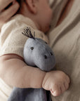 NEO blue linen Dino comforter