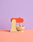 Yellow stand mixer