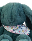 Peluche Lapin Fleurette eucalyptus 35 cm – tout doux dès la naissance