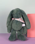 Peluche Lapin Fleurette eucalyptus 35 cm – peluche lapin Doudou et Compagnie