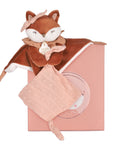 Doudou attache-sucette renard Mina – doudou attache-sucette Doudou et Compagnie